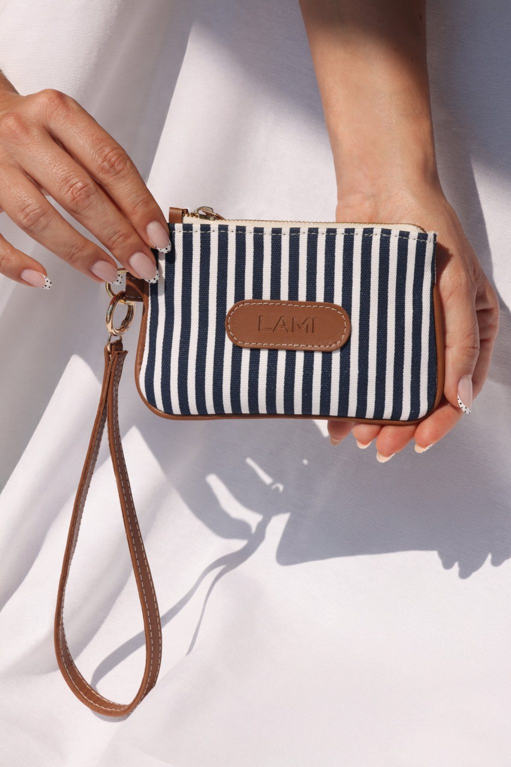 La Mia Clutch Blu Mare Mini