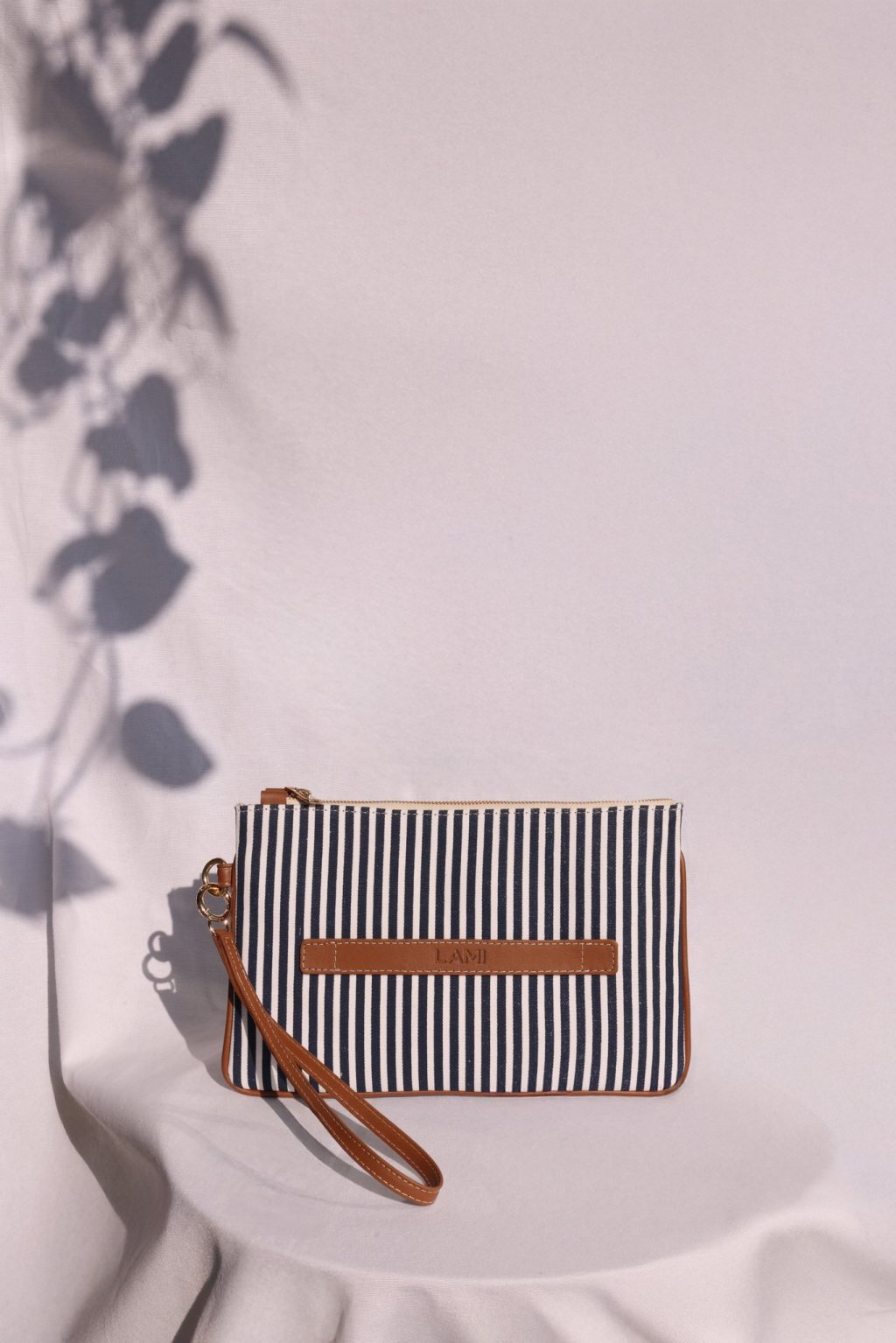 La Mia Clutch Blu Mare Midi