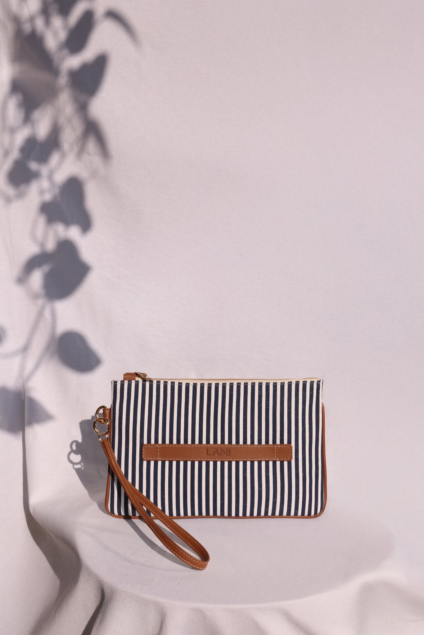 La Mia Clutch Blu Mare Midi