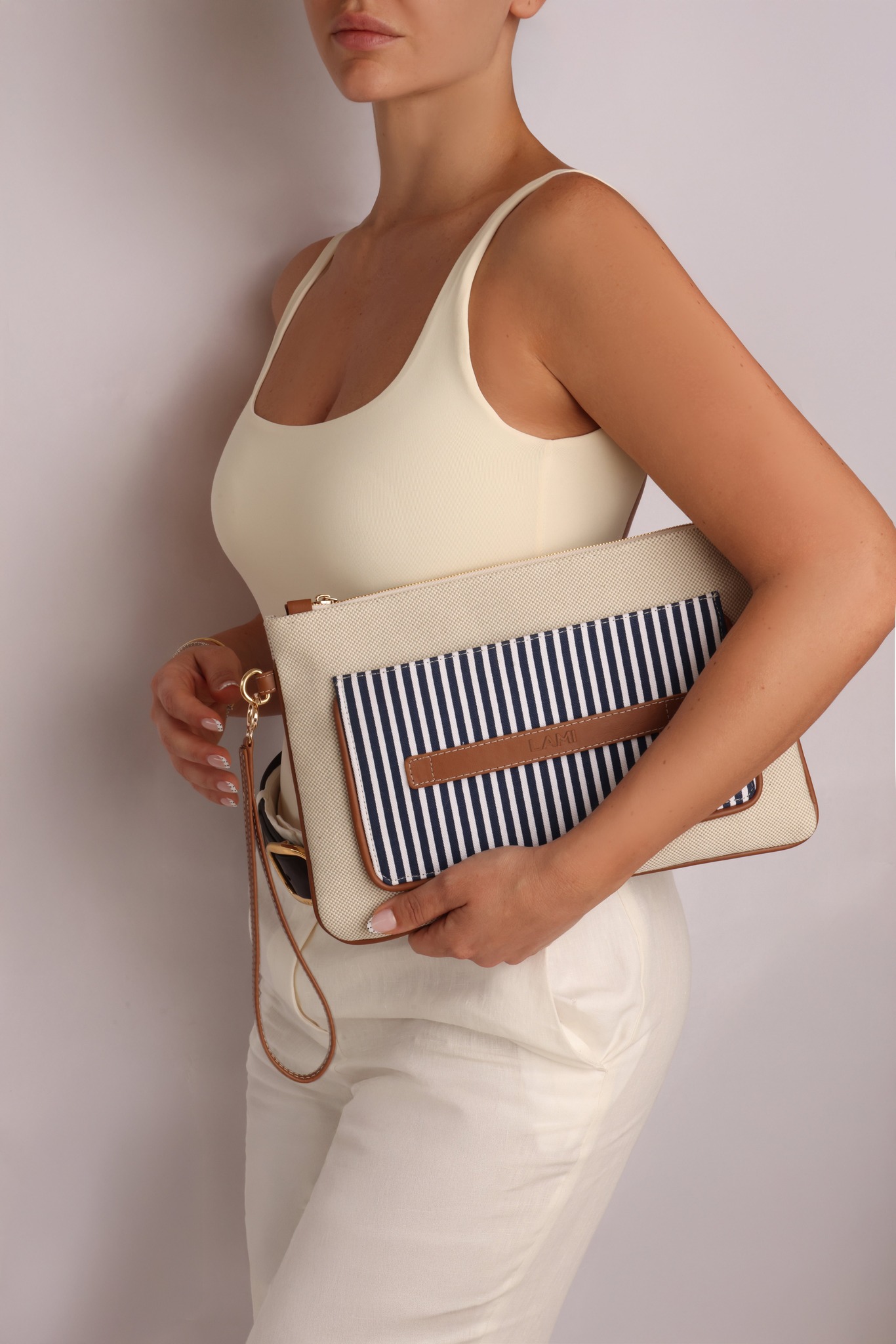 La Mia Clutch Blu Mare Grande - Image 2